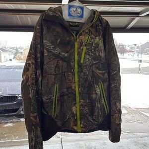 Under Armour ColdGear Infrared Scent Control Barrier Jacket Realtree Xtra Size L